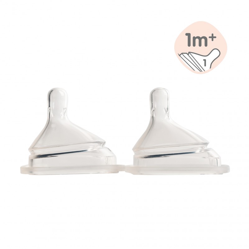 Bộ 2 Núm ti Hegen size S từ 1 – 3 tháng (có tách lẻ)